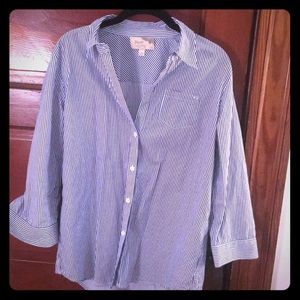 Elizabeth & James Button Down w Back Button Design
